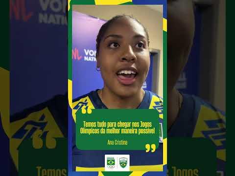 Ana Cristina fala sobre o início do novo ciclo olímpico para a Seleção Brasileira de vôlei