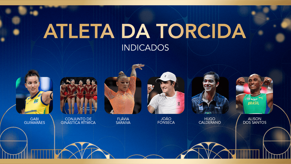 Votação aberta! Pela primeira vez, PBO terá um Atleta da Torcida feminino e um masculino
