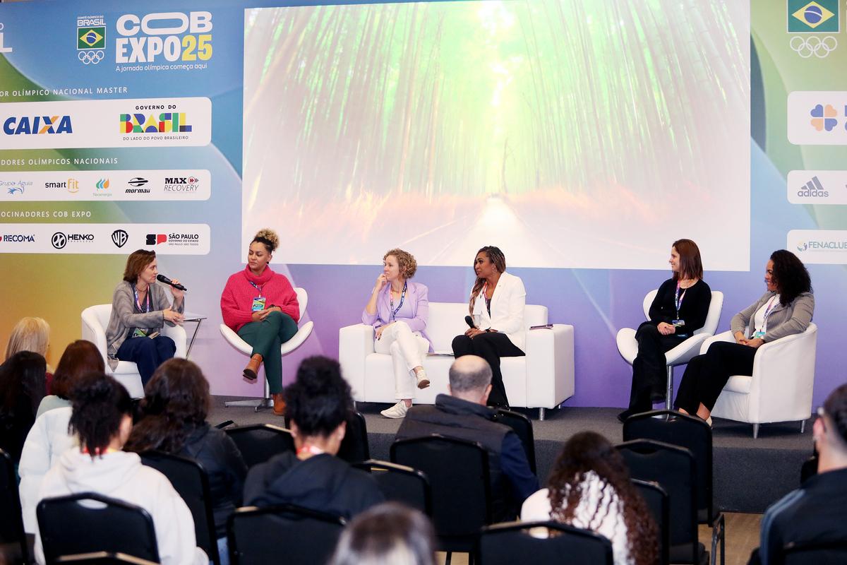 Liderança Feminina no Esporte é tema de diálogo entre executivas e empreendedoras na COB Expo
