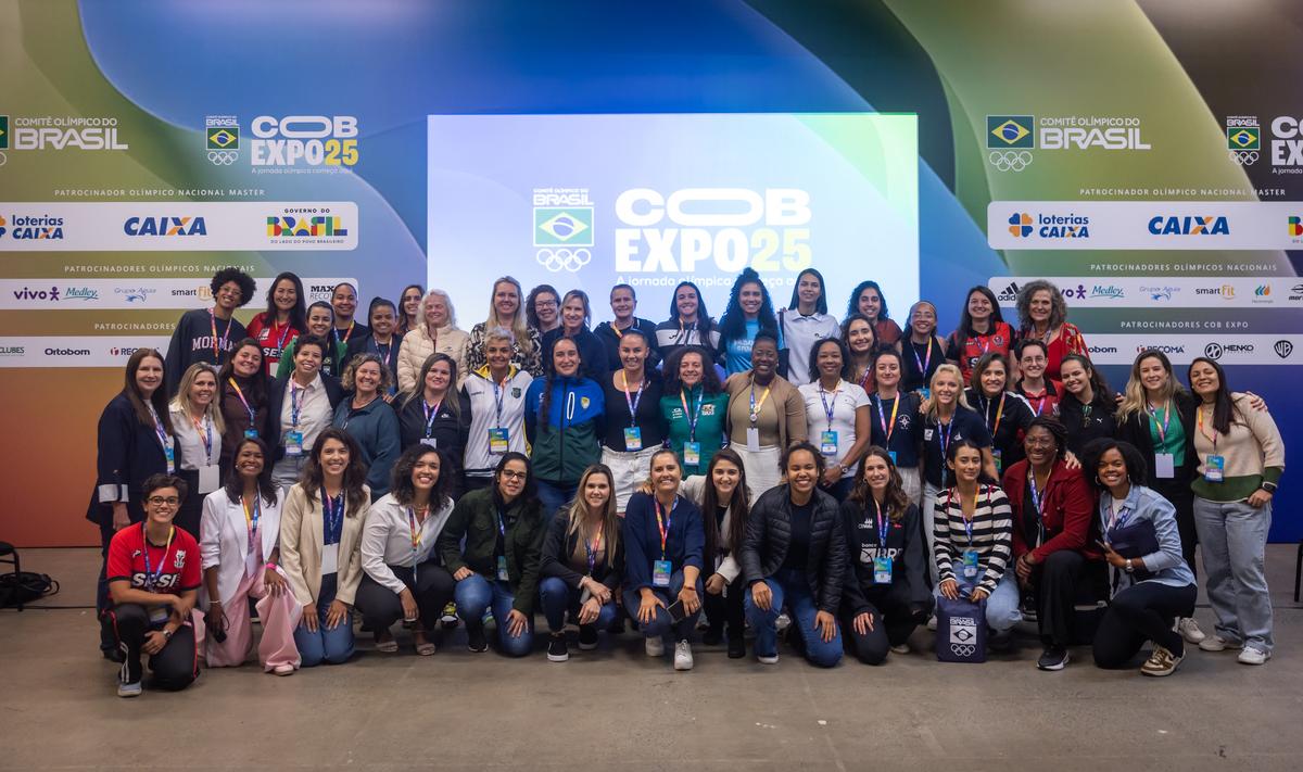 COB fortalece atuação das mulheres no esporte com Encontro de Treinadoras durante a Expo 2025