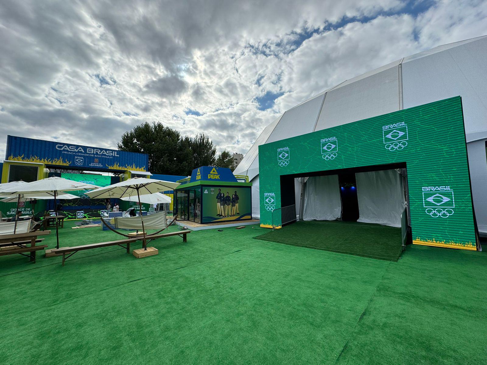 Casa Brasil abre as portas para celebrar atletas e cultura do país em Paris - Foto João Gabriel/COB Casa Brasil abre as portas para celebrar atletas e cultura do país em Paris - Foto João Gabriel COB